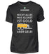 Aber gelb - black  - Men Basic Shirt